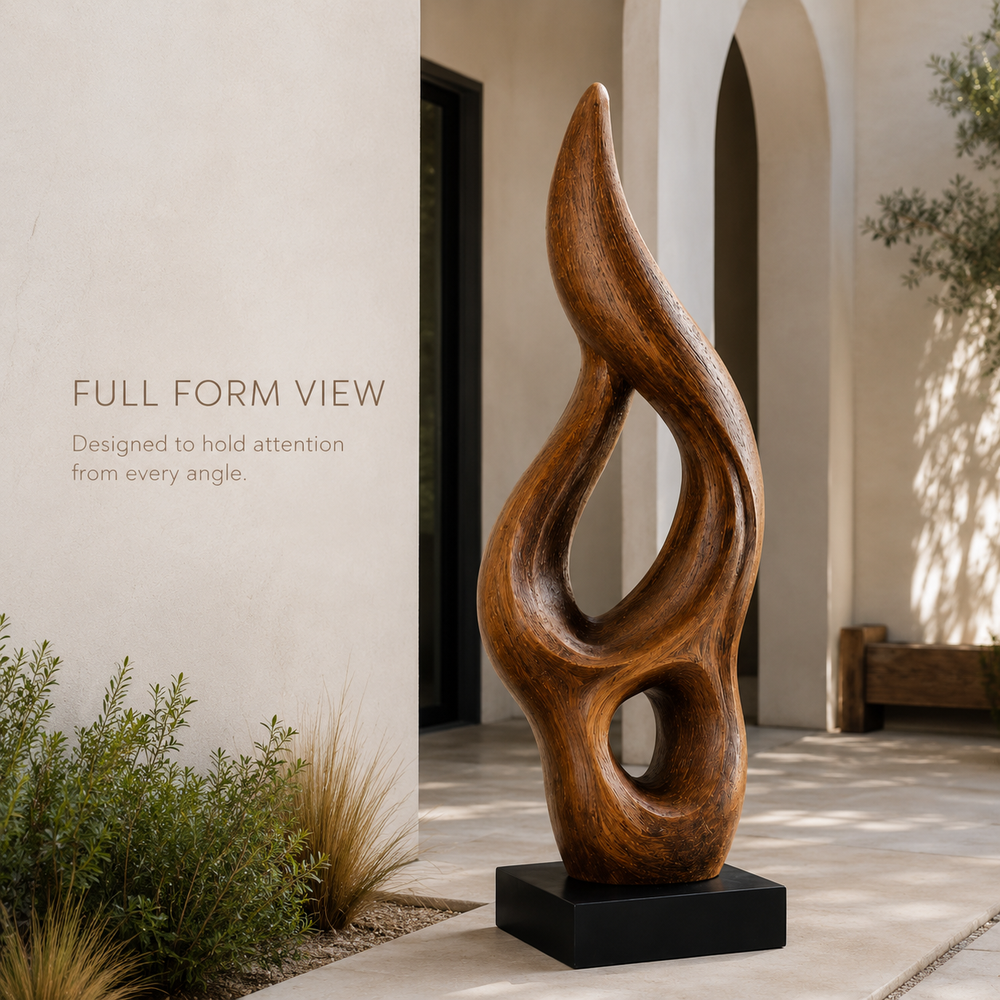 Rustic Nolan Gallery Shelf Sculpture - Design 040 - product image 03