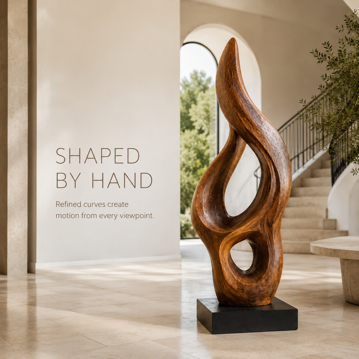 Rustic Nolan Gallery Shelf Sculpture - Design 040 - product image 06