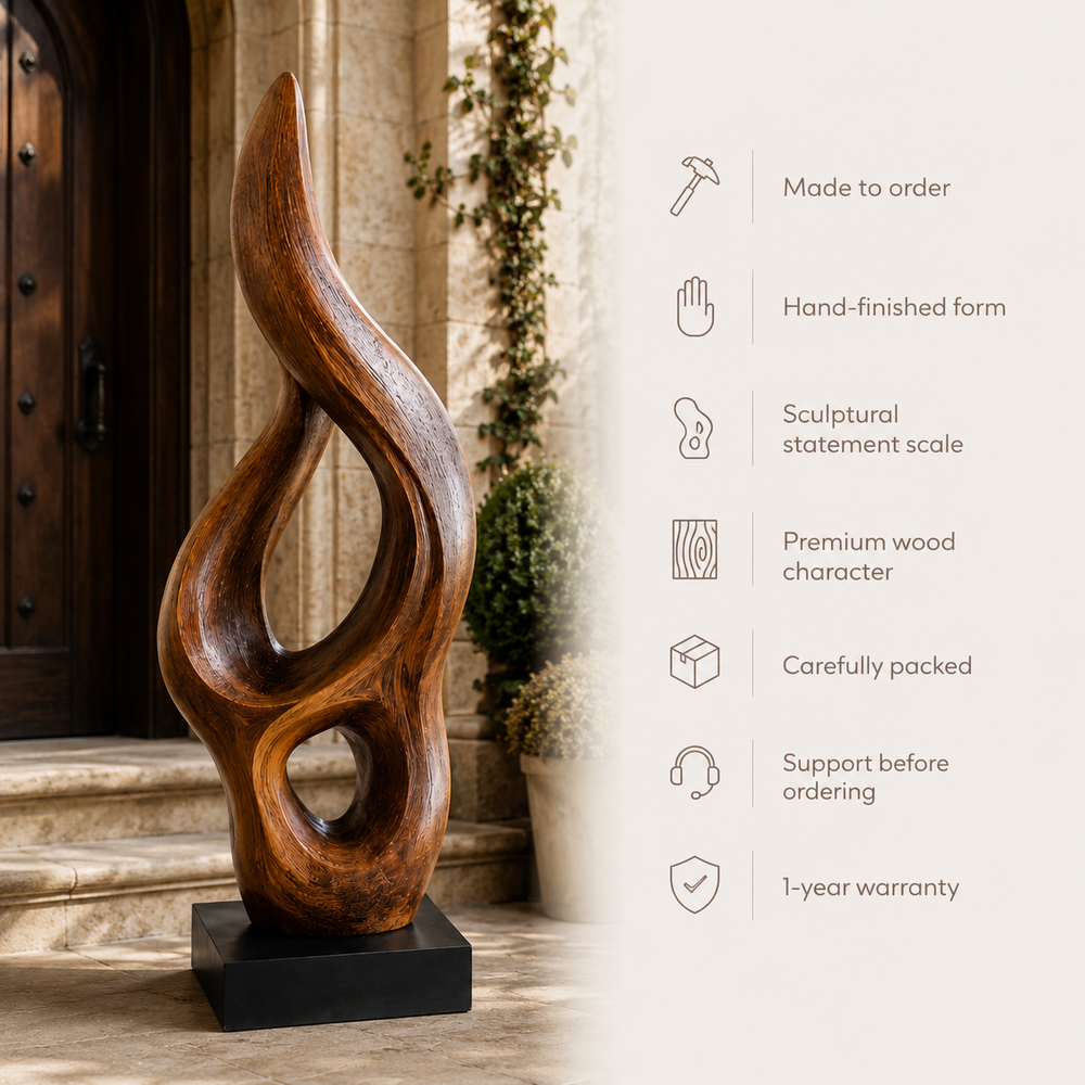 Rustic Nolan Gallery Shelf Sculpture - Design 040 - product image 09