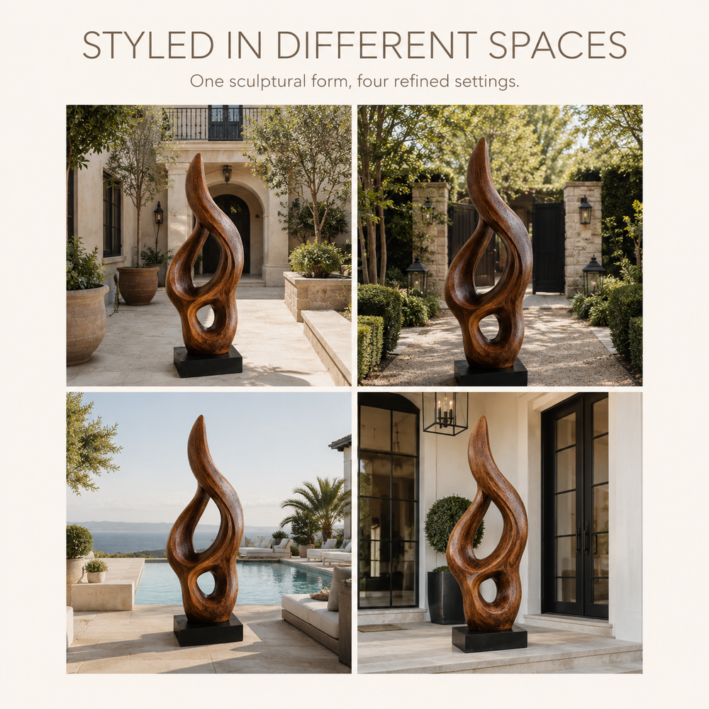 Rustic Nolan Gallery Shelf Sculpture - Design 040 - product image 10