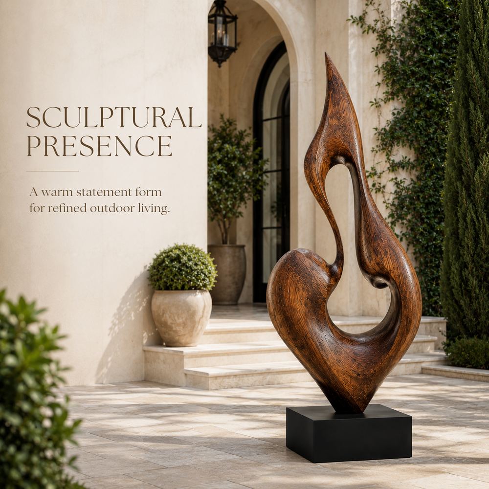 Rustic Brielle Sculptural Accent Object - Design 043 - product image 02
