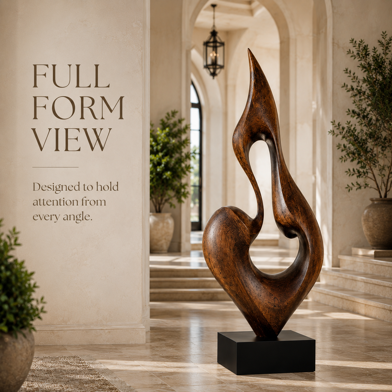 Rustic Brielle Sculptural Accent Object - Design 043 - product image 05