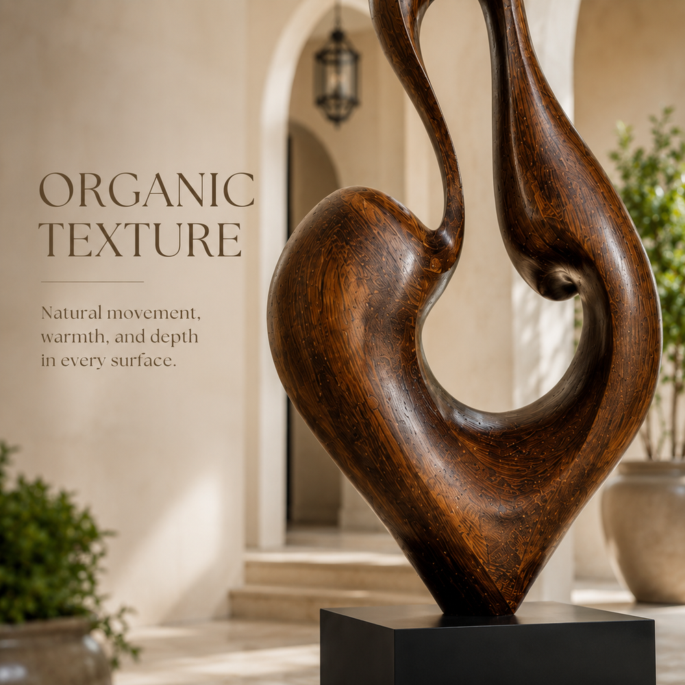Rustic Brielle Sculptural Accent Object - Design 043 - product image 06