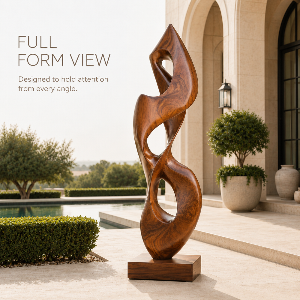 Rustic Mira Organic Table Sculpture - Design 045 - product image 03