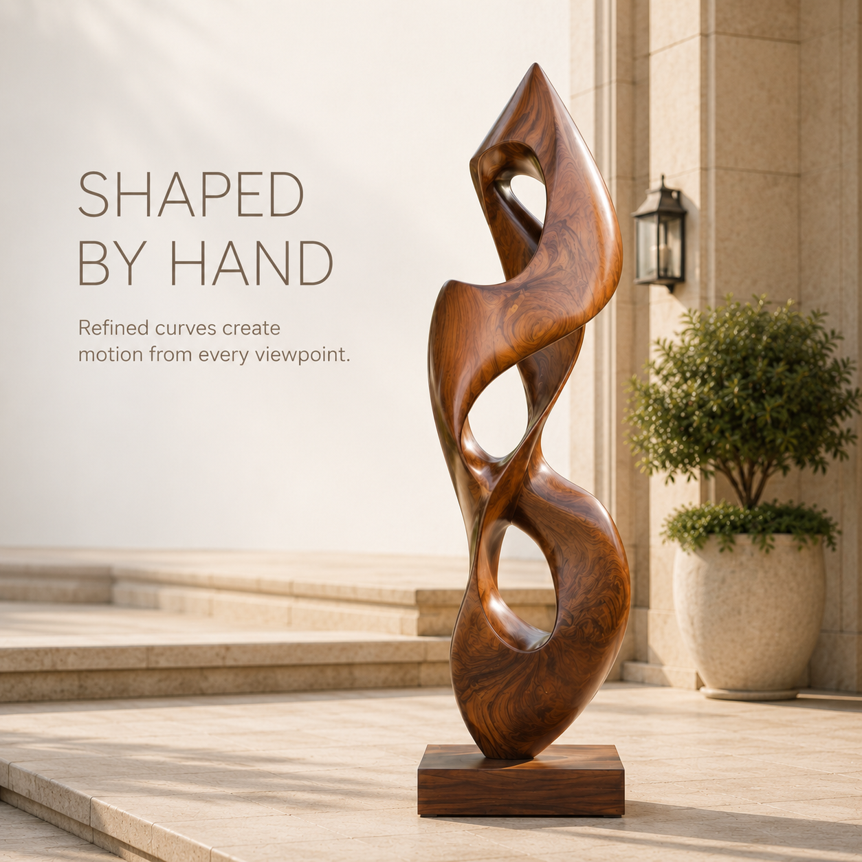 Rustic Mira Organic Table Sculpture - Design 045 - product image 06
