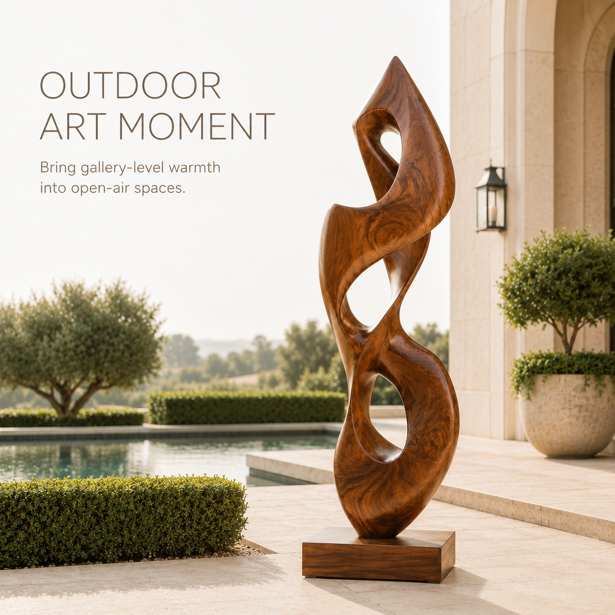 Rustic Mira Organic Table Sculpture - Design 045 - product image 07