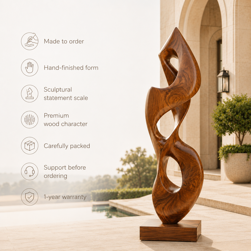 Rustic Mira Organic Table Sculpture - Design 045 - product image 09