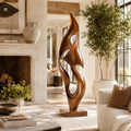 Rustic Calder Sculptural Decor Object - Design 046 - main view