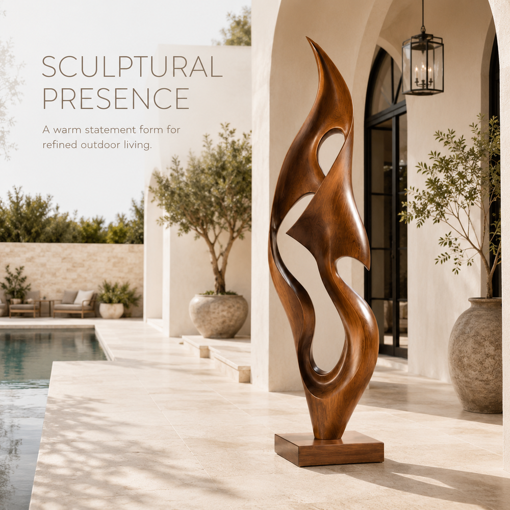 Rustic Calder Sculptural Decor Object - Design 046 - product image 02