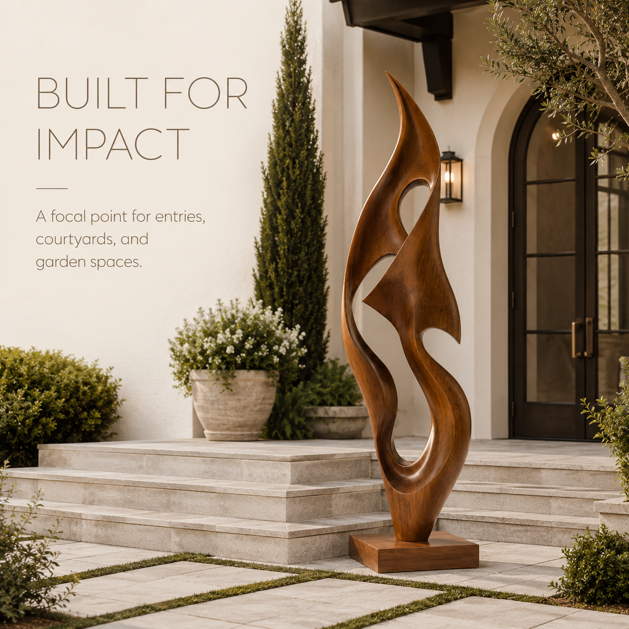 Rustic Calder Sculptural Decor Object - Design 046 - product image 04