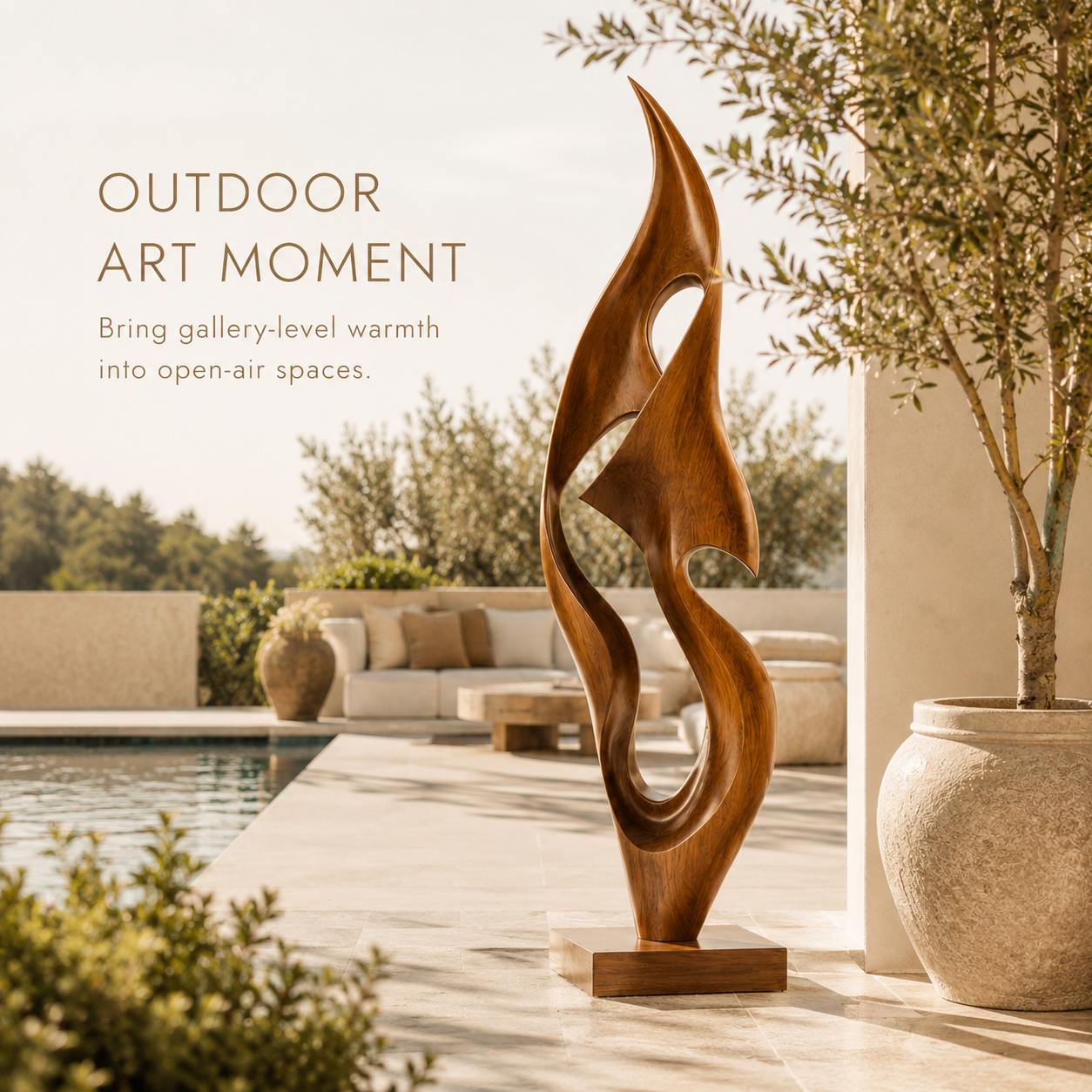 Rustic Calder Sculptural Decor Object - Design 046 - product image 07