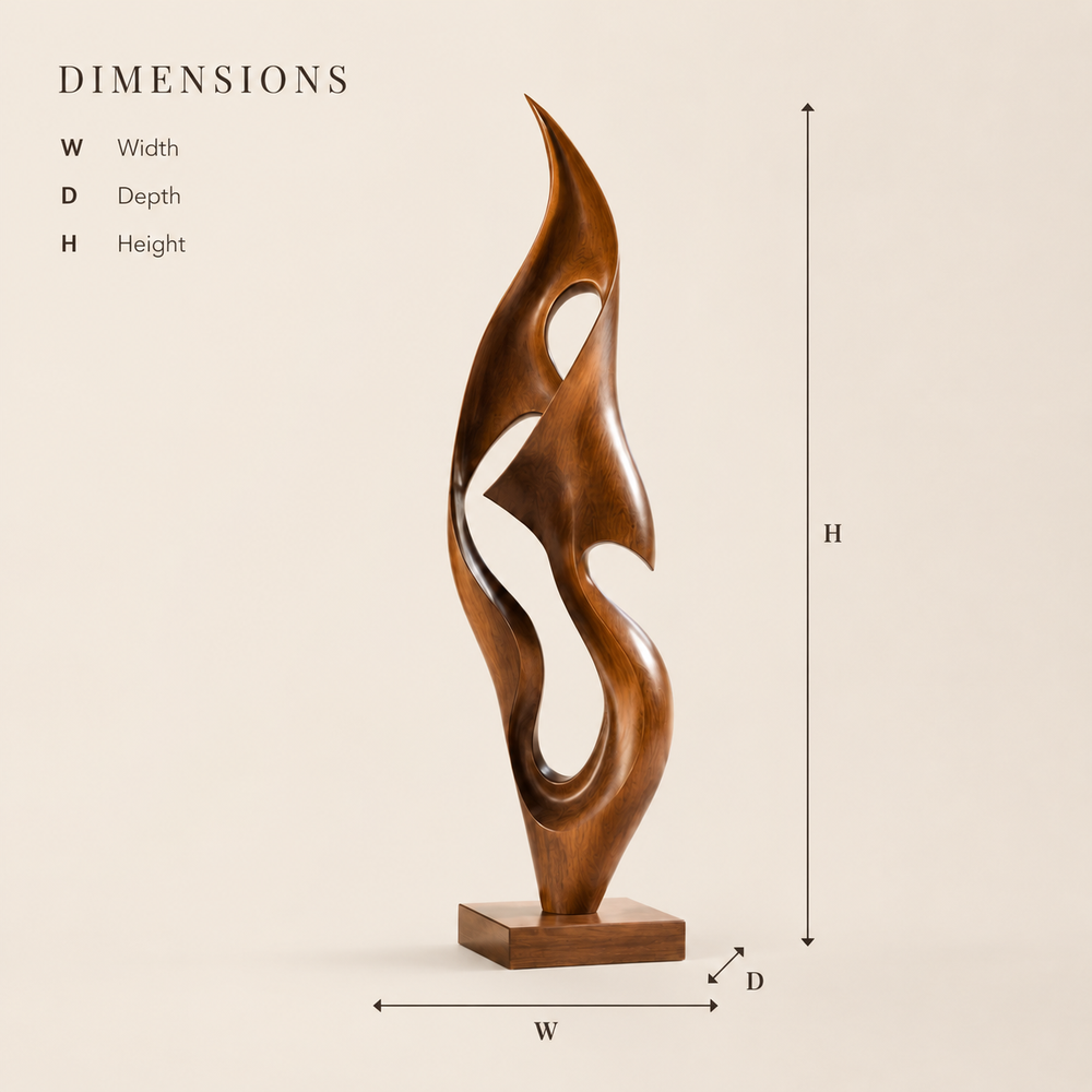 Rustic Calder Sculptural Decor Object - Design 046 - product image 08