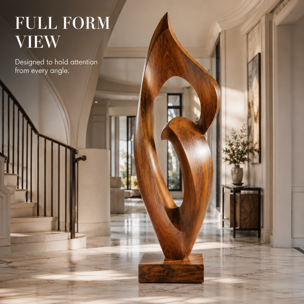 Rustic Elara Organic Form Sculpture - Design 048 - product image 03