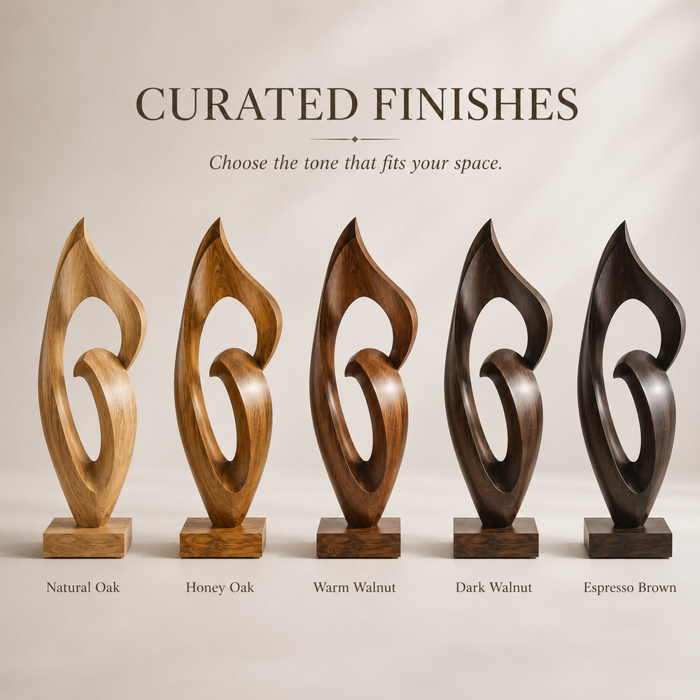 Rustic Elara Organic Form Sculpture - Design 048 - product image 10