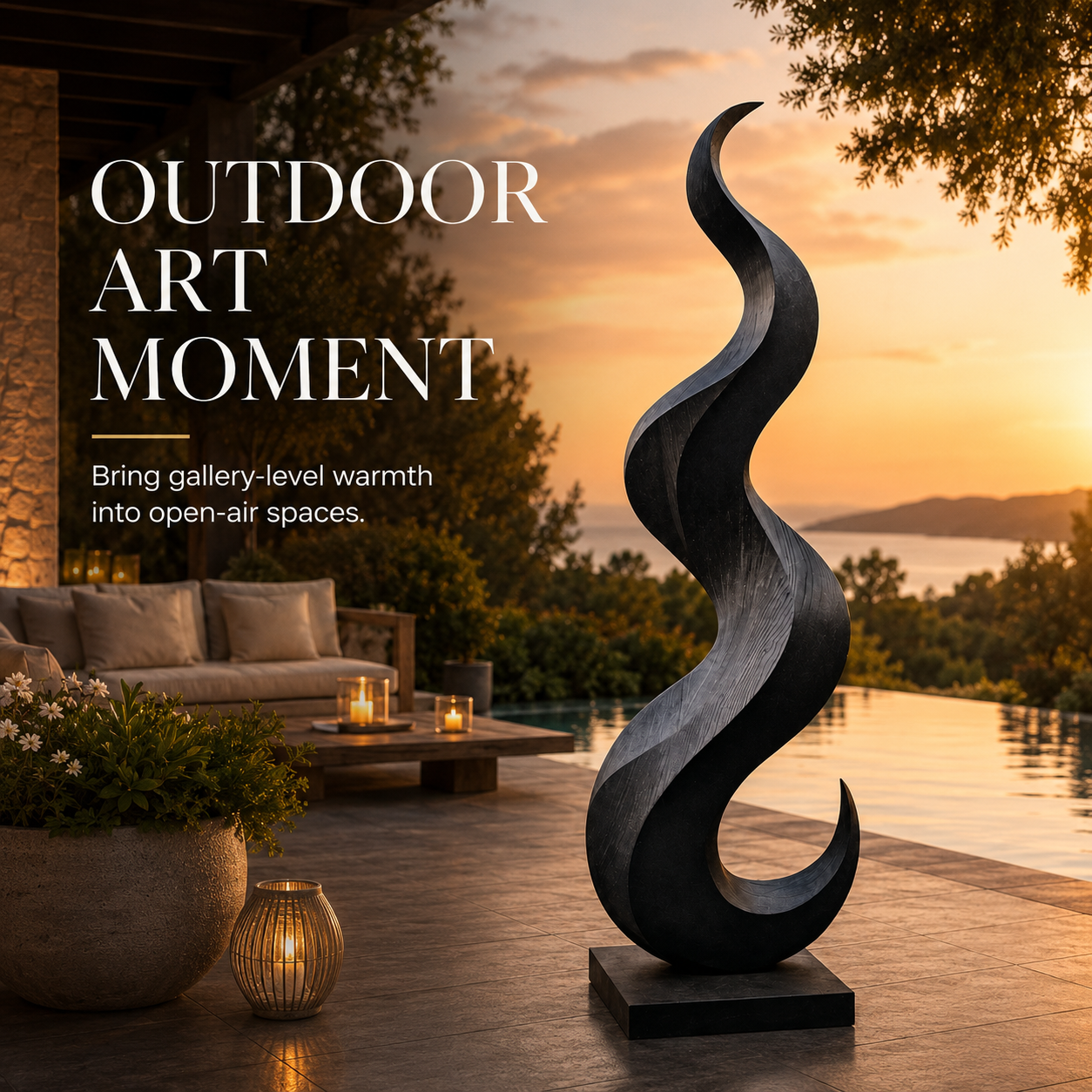 Rustic Nolan Gallery Shelf Sculpture - Design 050 - product image 07