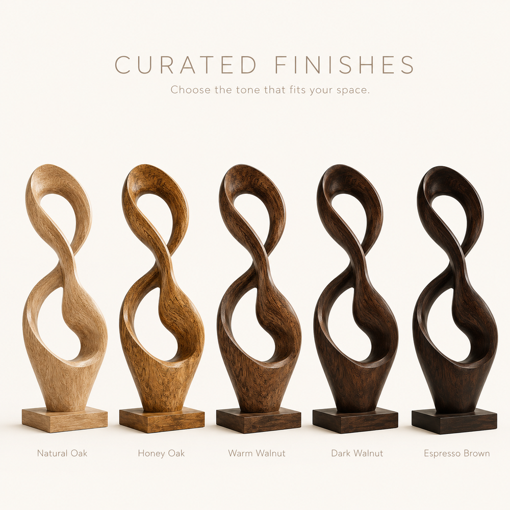 Rustic Rowan Hollow Form Sculpture - Design 052 - product image 11