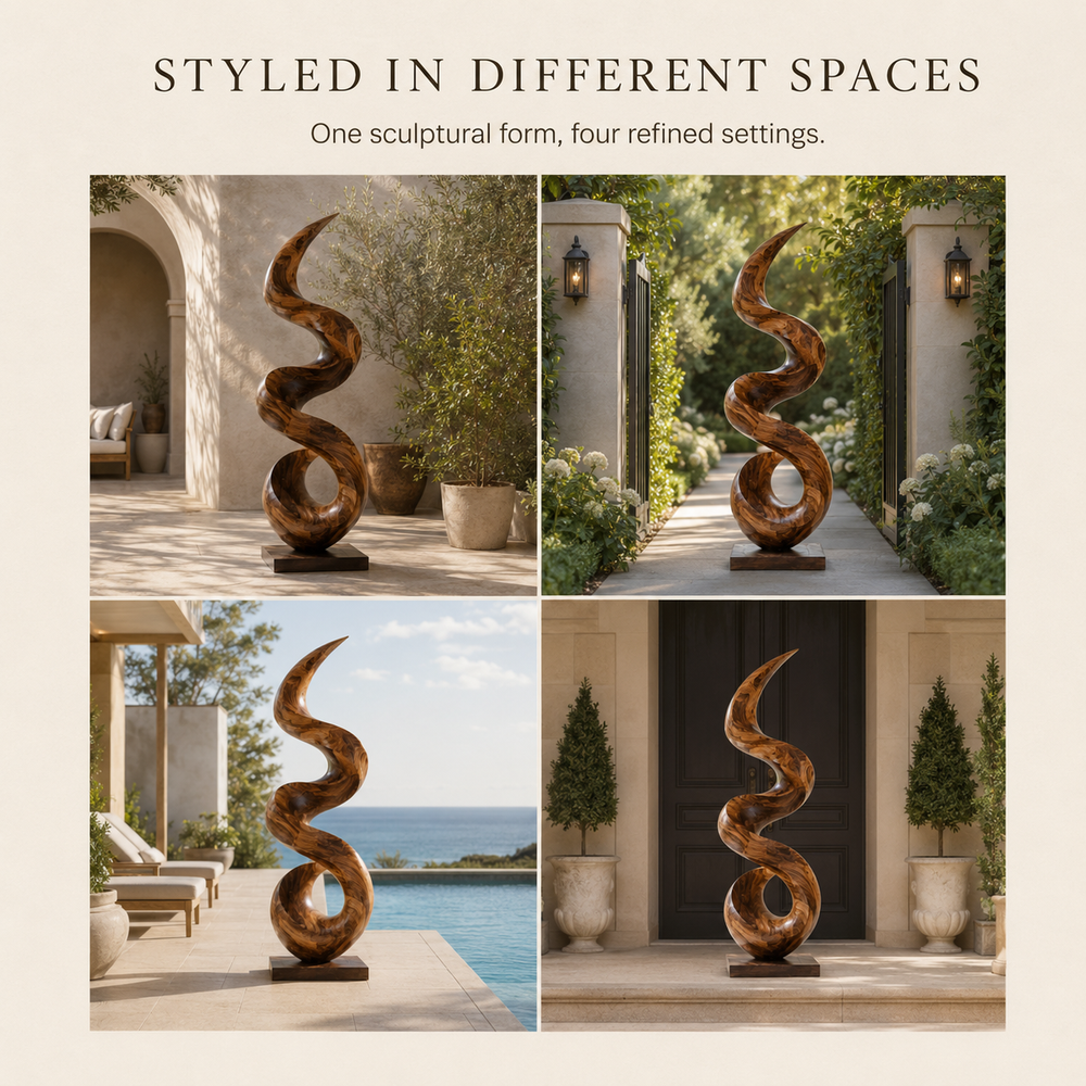 Rustic Brielle Sculptural Accent Object - Design 053 - product image 10
