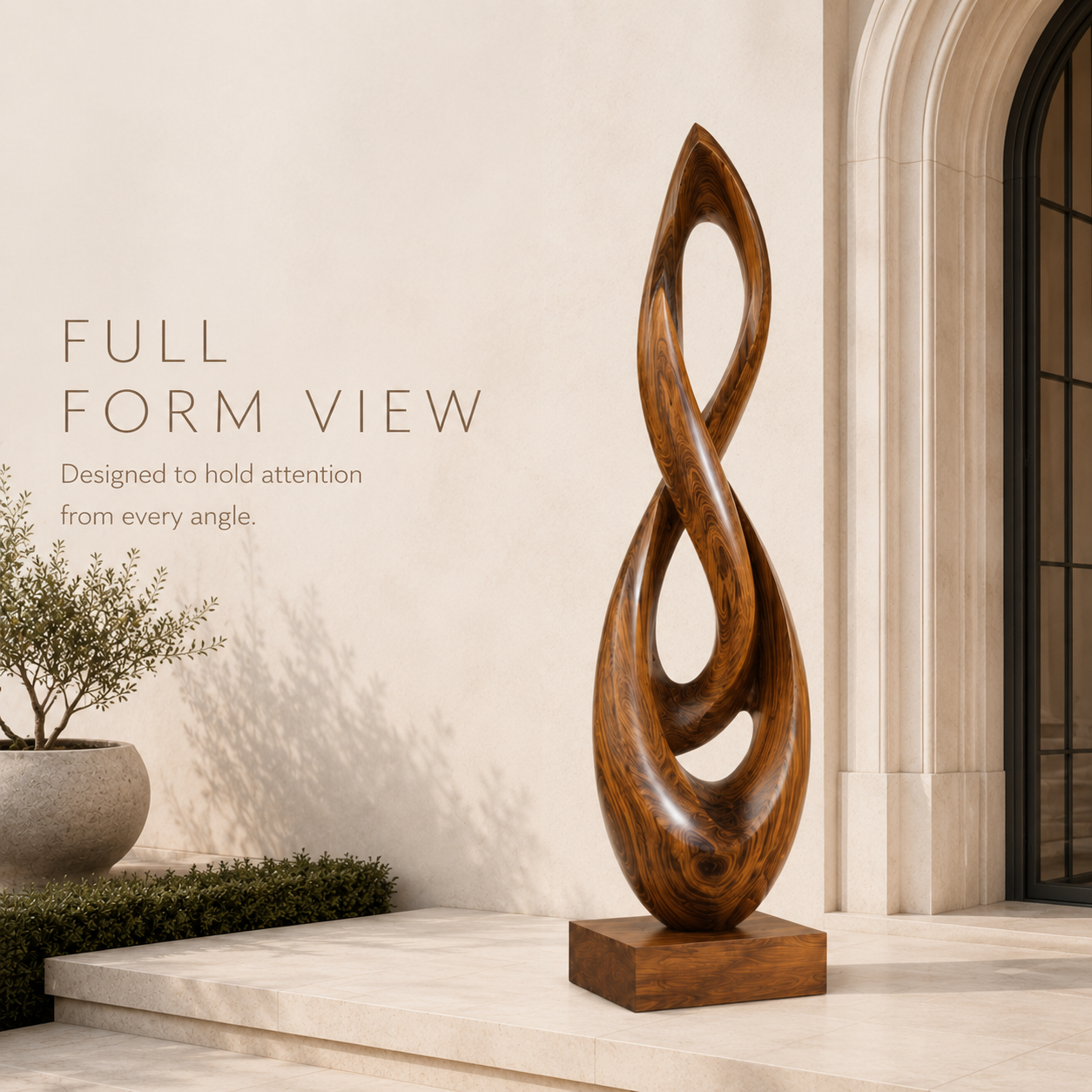 Rustic Mira Organic Table Sculpture - Design 055 - product image 03