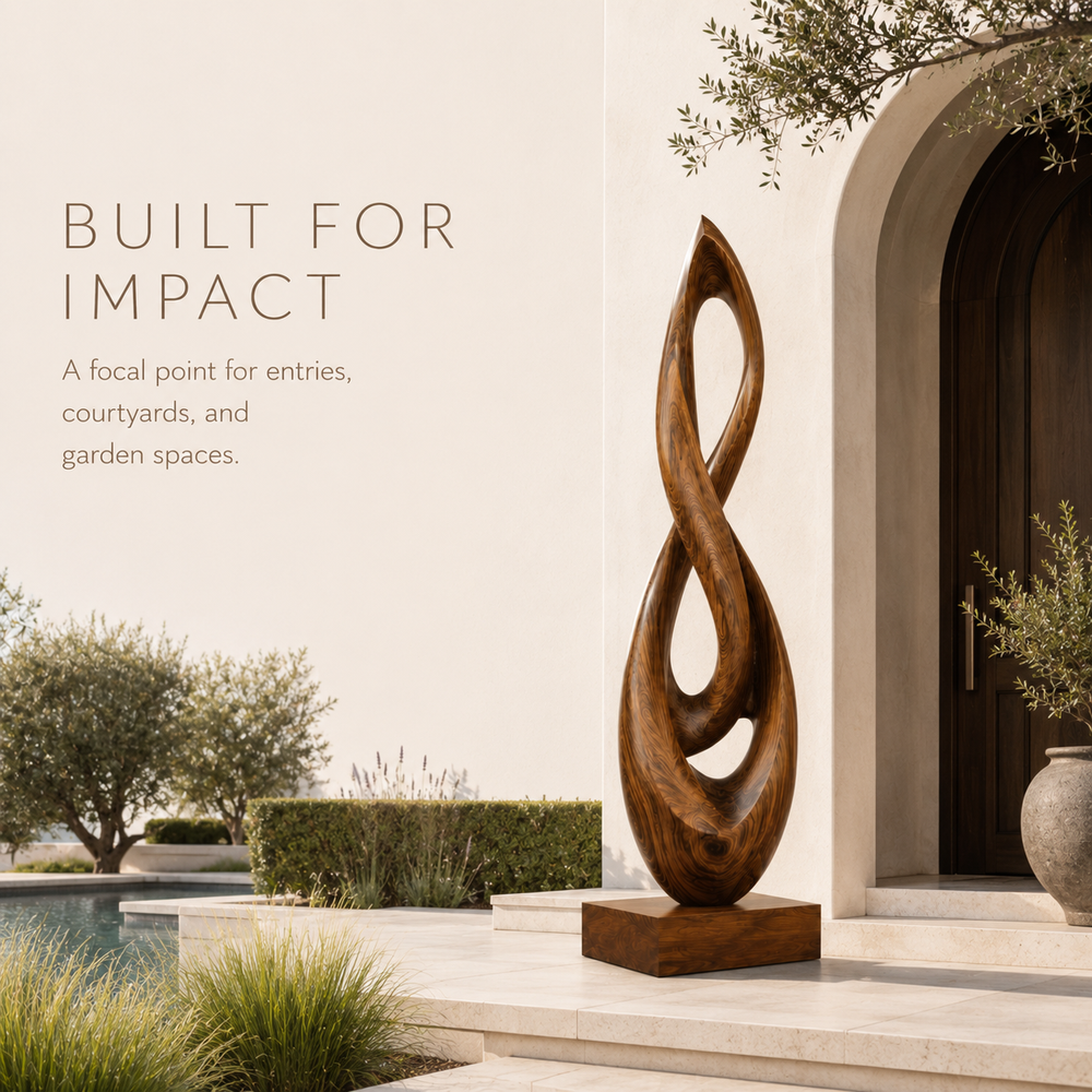 Rustic Mira Organic Table Sculpture - Design 055 - product image 04