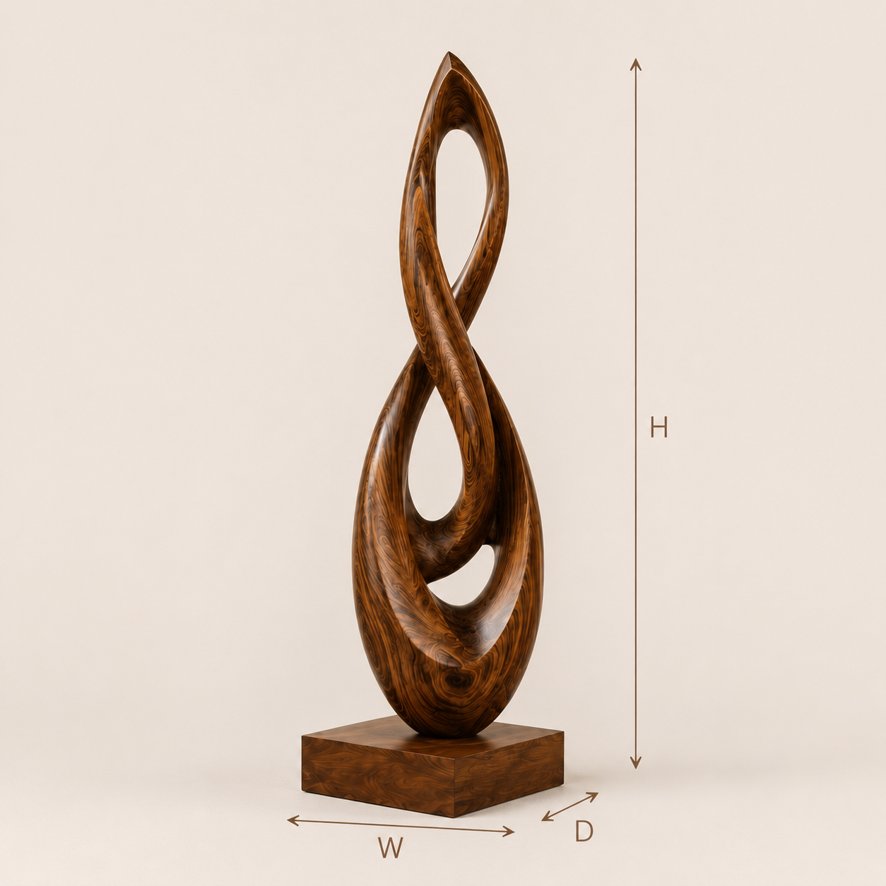 Rustic Mira Organic Table Sculpture - Design 055 - product image 08