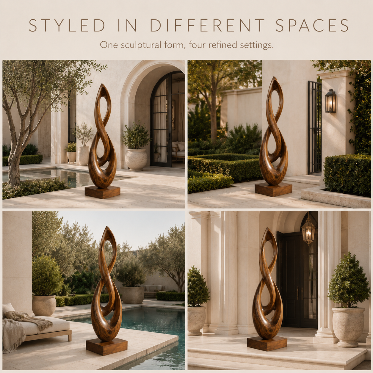 Rustic Mira Organic Table Sculpture - Design 055 - product image 10