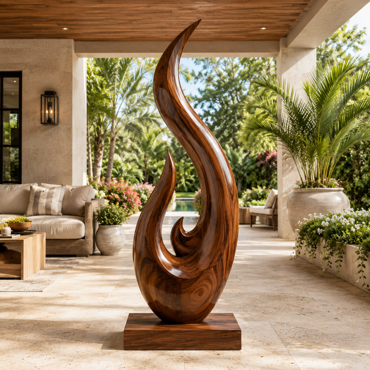 Rustic Calder Sculptural Decor Object - Design 056 - main view