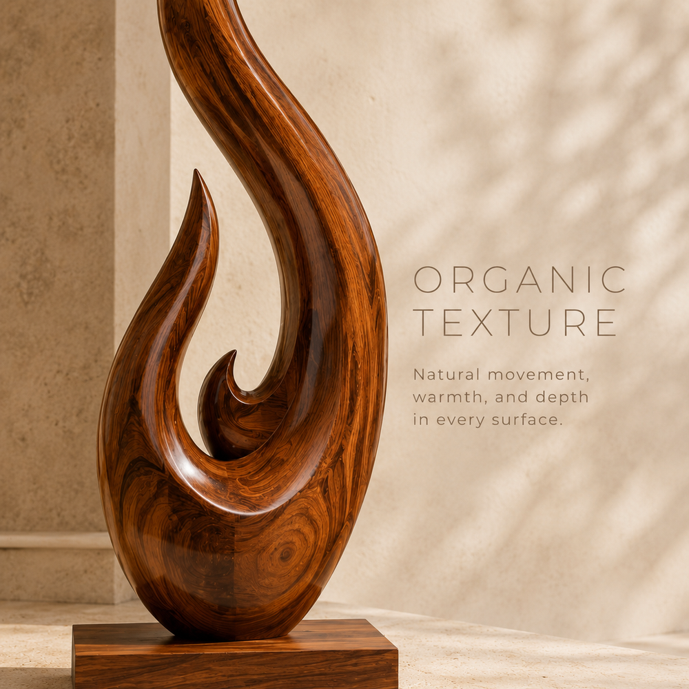 Rustic Calder Sculptural Decor Object - Design 056 - product image 05