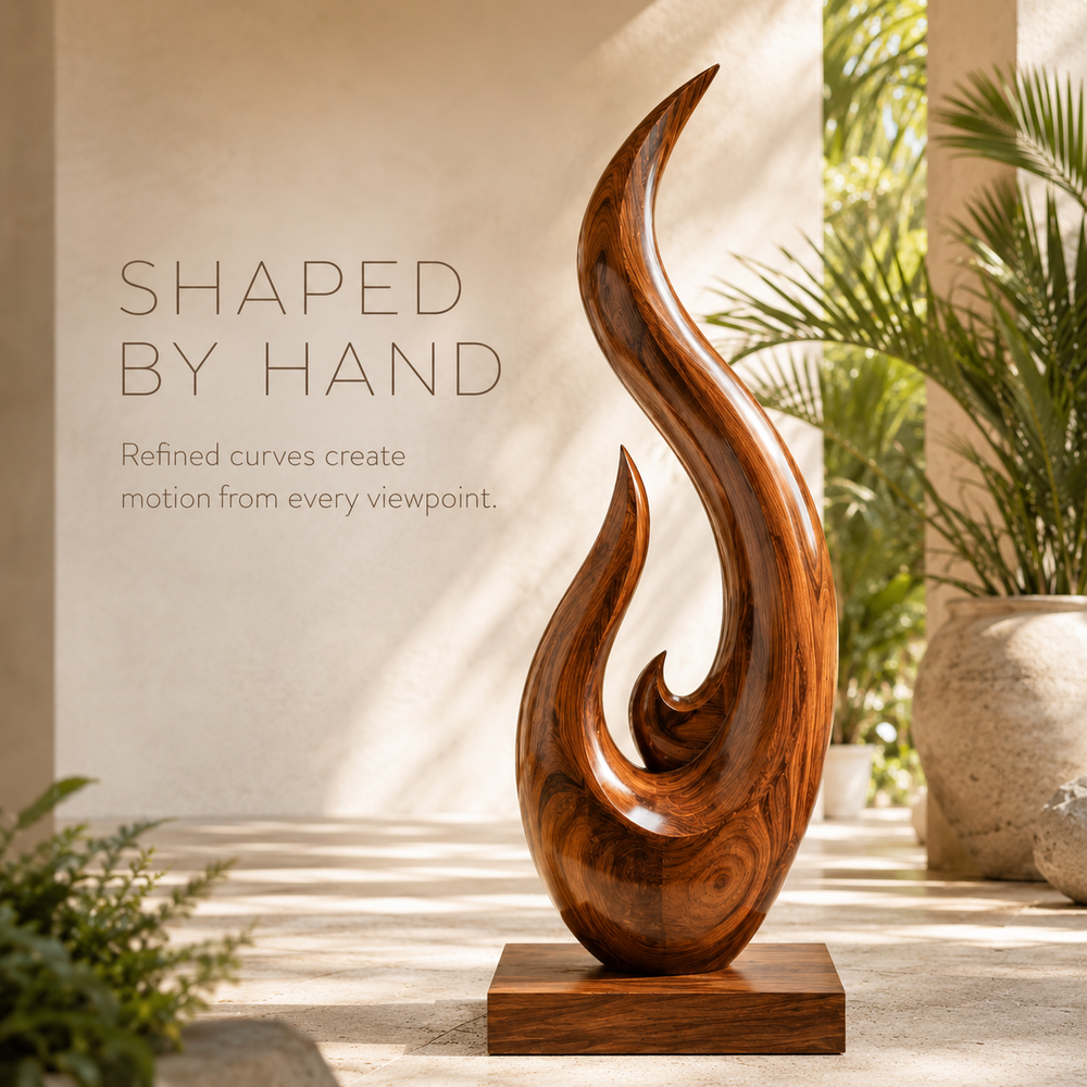 Rustic Calder Sculptural Decor Object - Design 056 - product image 06