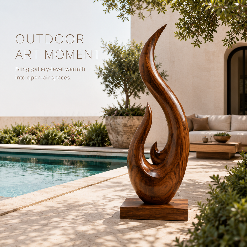 Rustic Calder Sculptural Decor Object - Design 056 - product image 07