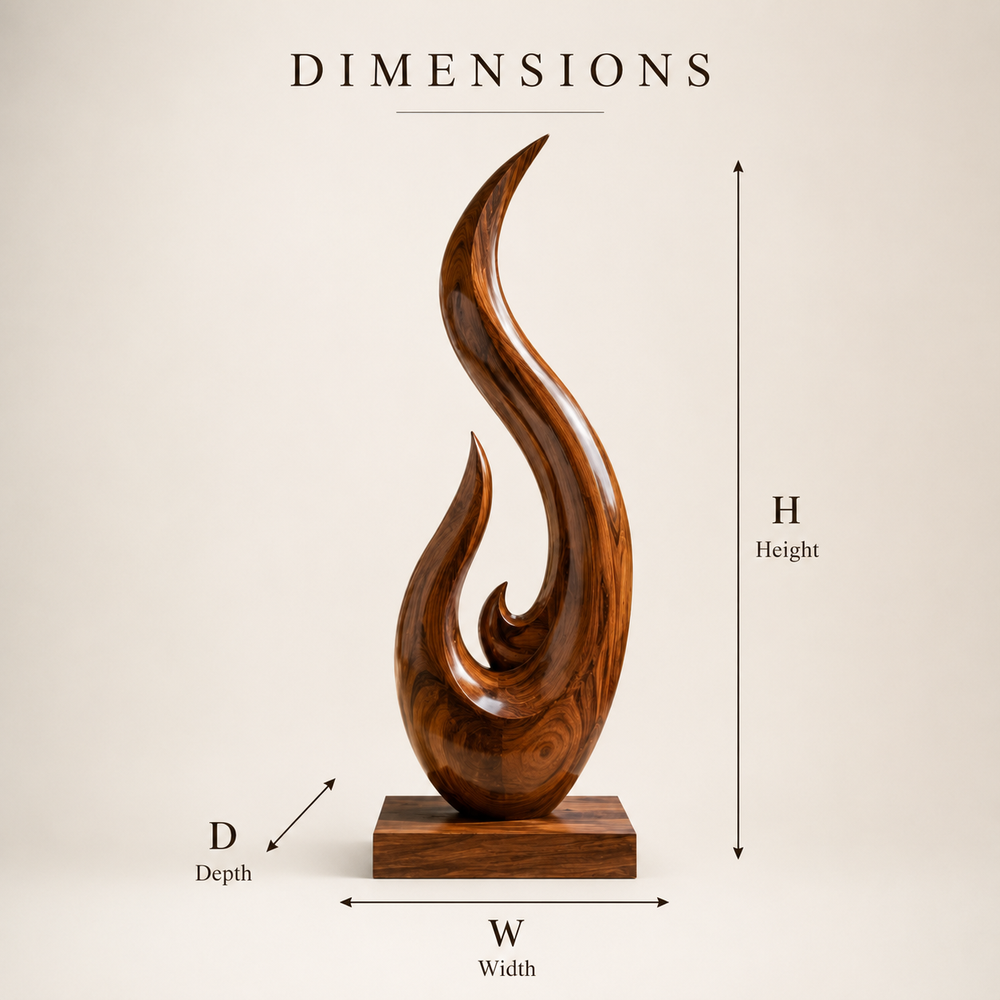 Rustic Calder Sculptural Decor Object - Design 056 - product image 08