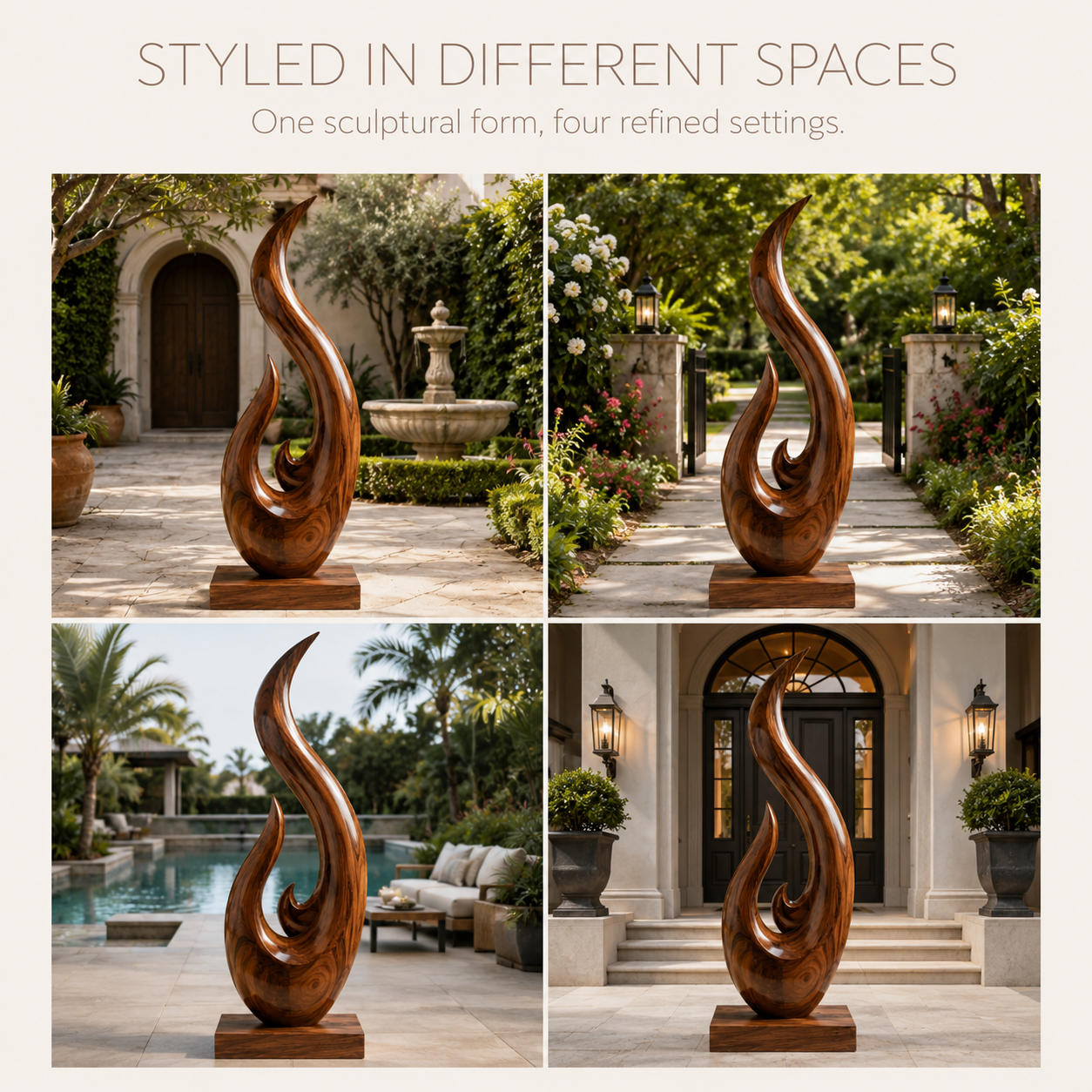 Rustic Calder Sculptural Decor Object - Design 056 - product image 10