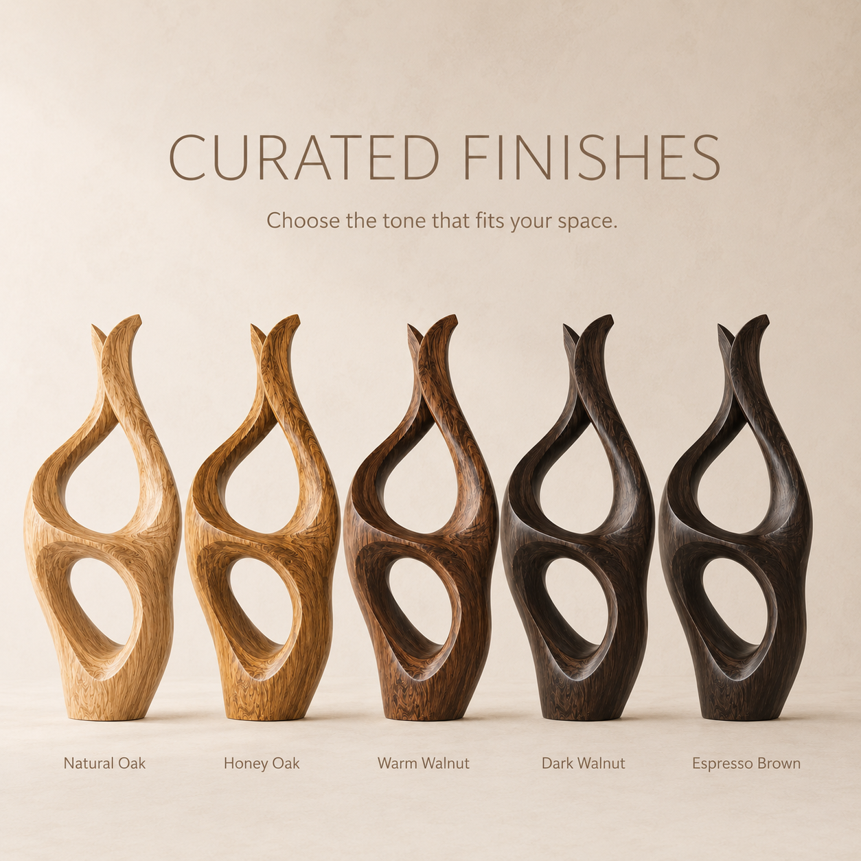 Rustic Elara Organic Form Sculpture - Design 058 - product image 11