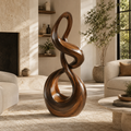 Rustic Nolan Gallery Shelf Sculpture - Design 060 - main view