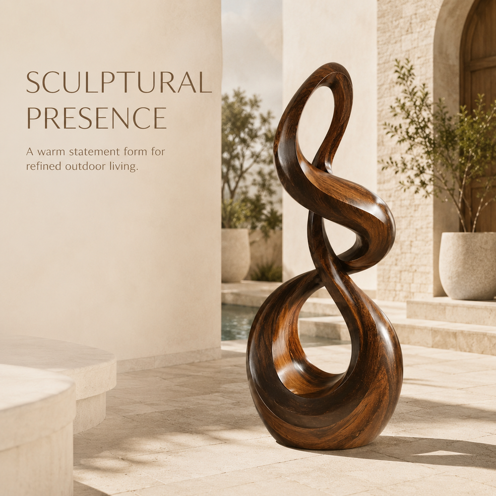 Rustic Nolan Gallery Shelf Sculpture - Design 060 - product image 02