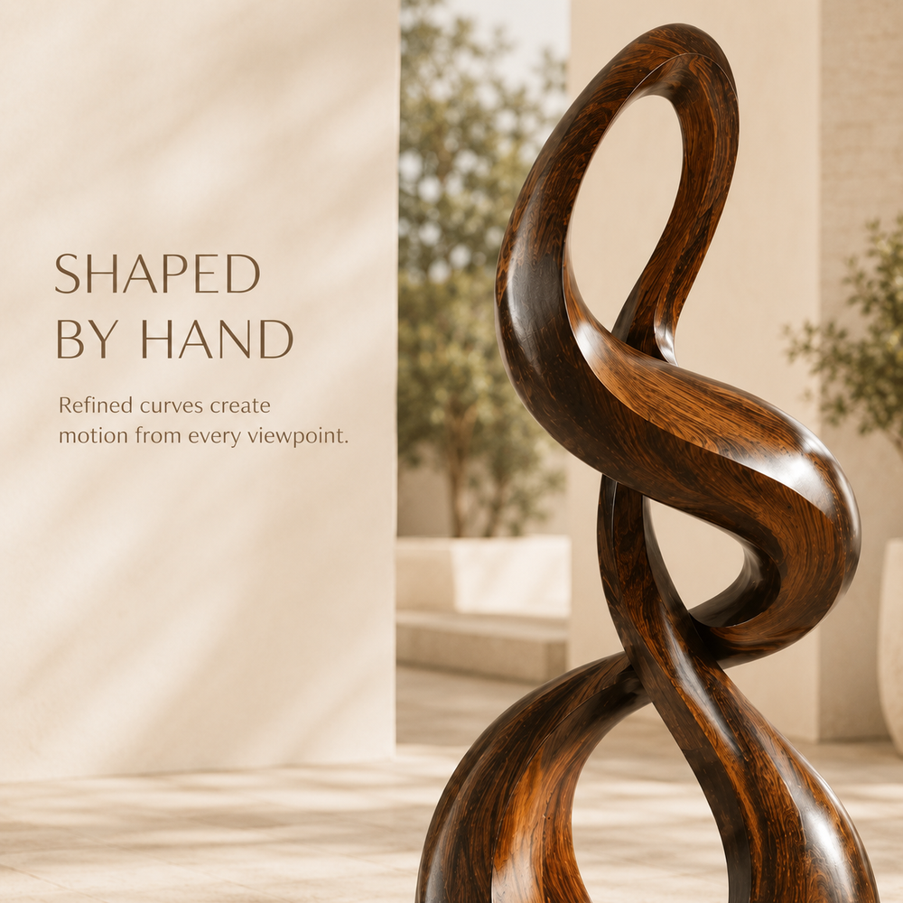 Rustic Nolan Gallery Shelf Sculpture - Design 060 - product image 06