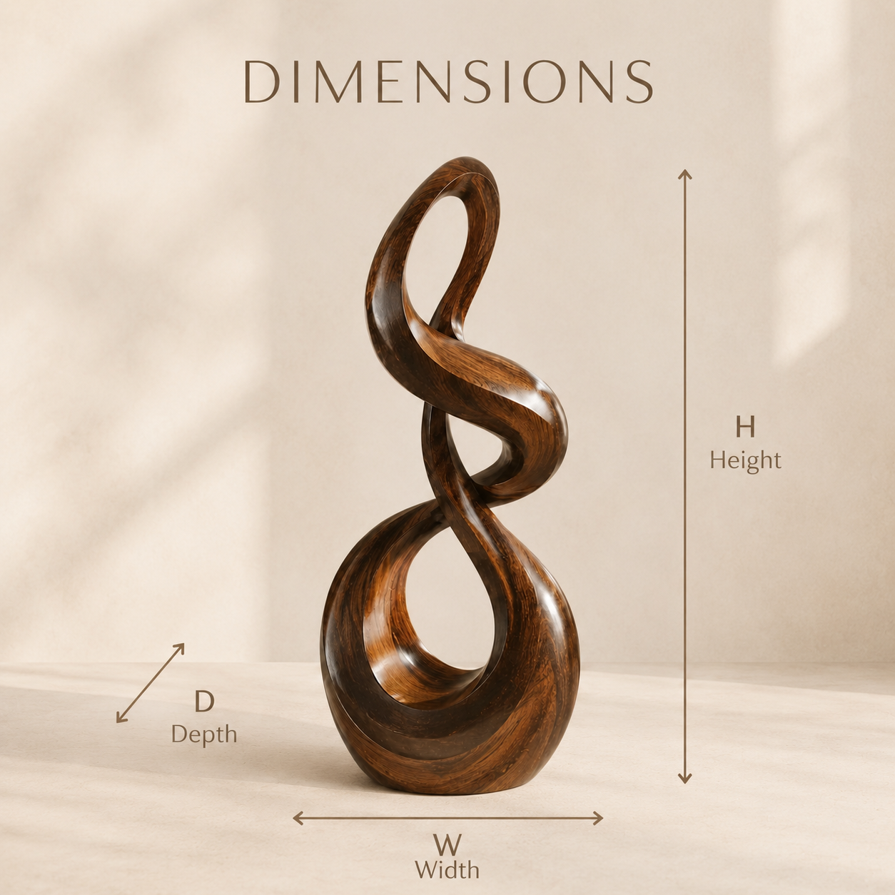 Rustic Nolan Gallery Shelf Sculpture - Design 060 - product image 08