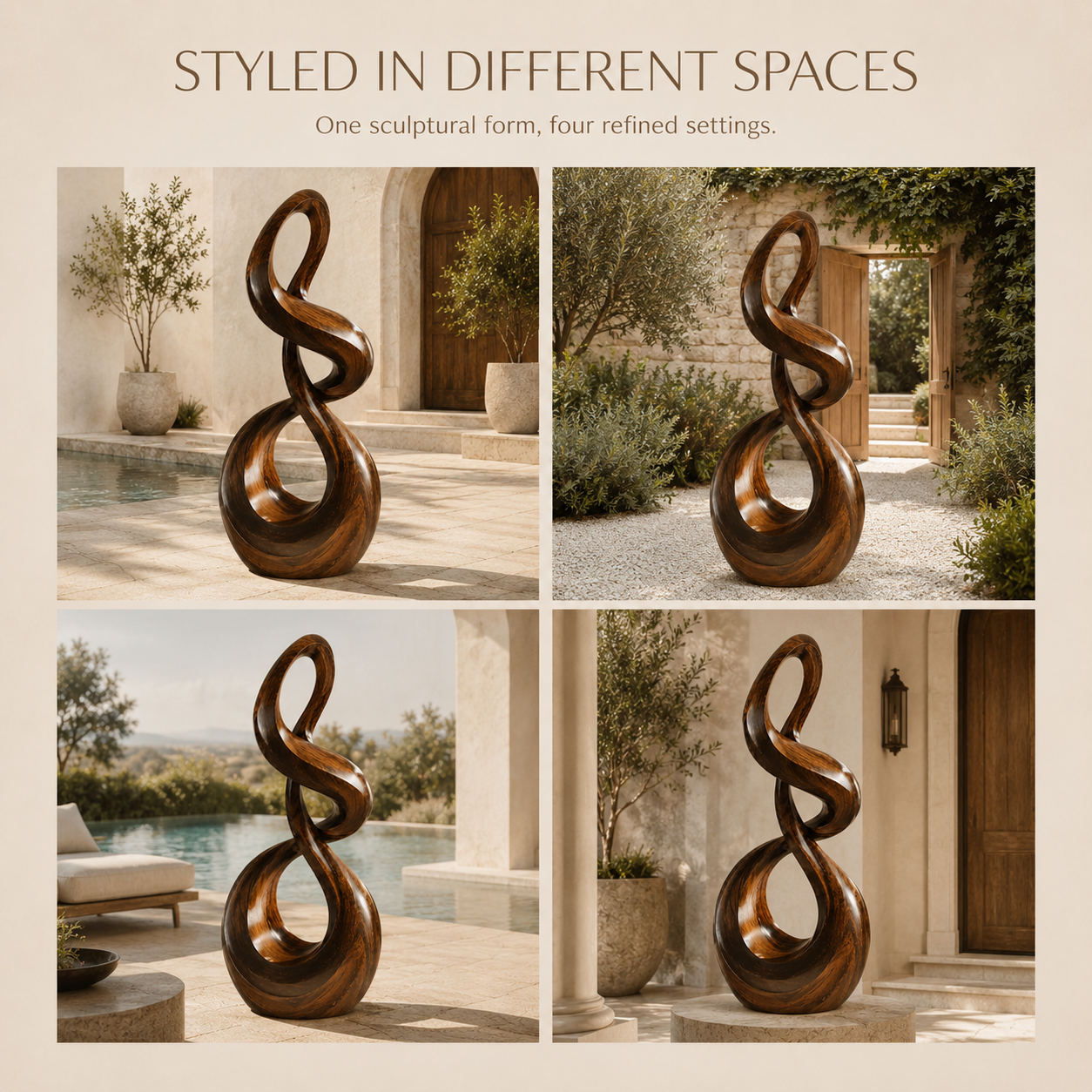Rustic Nolan Gallery Shelf Sculpture - Design 060 - product image 10