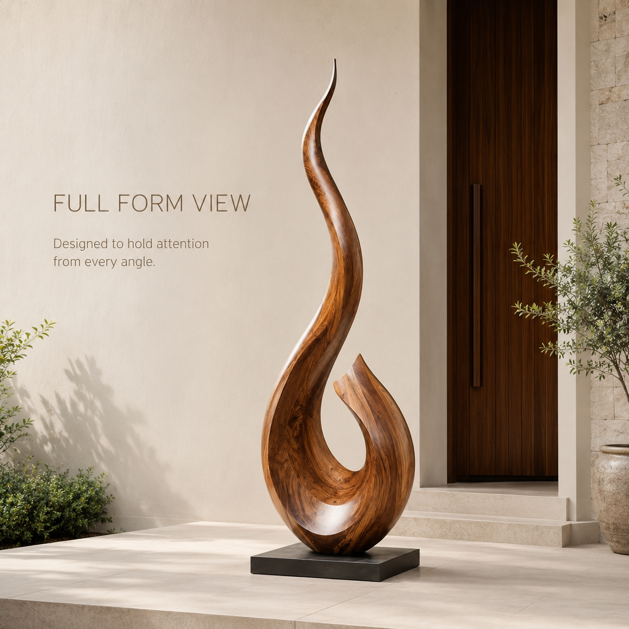 Rustic Brielle Sculptural Accent Object - Design 063 - product image 03