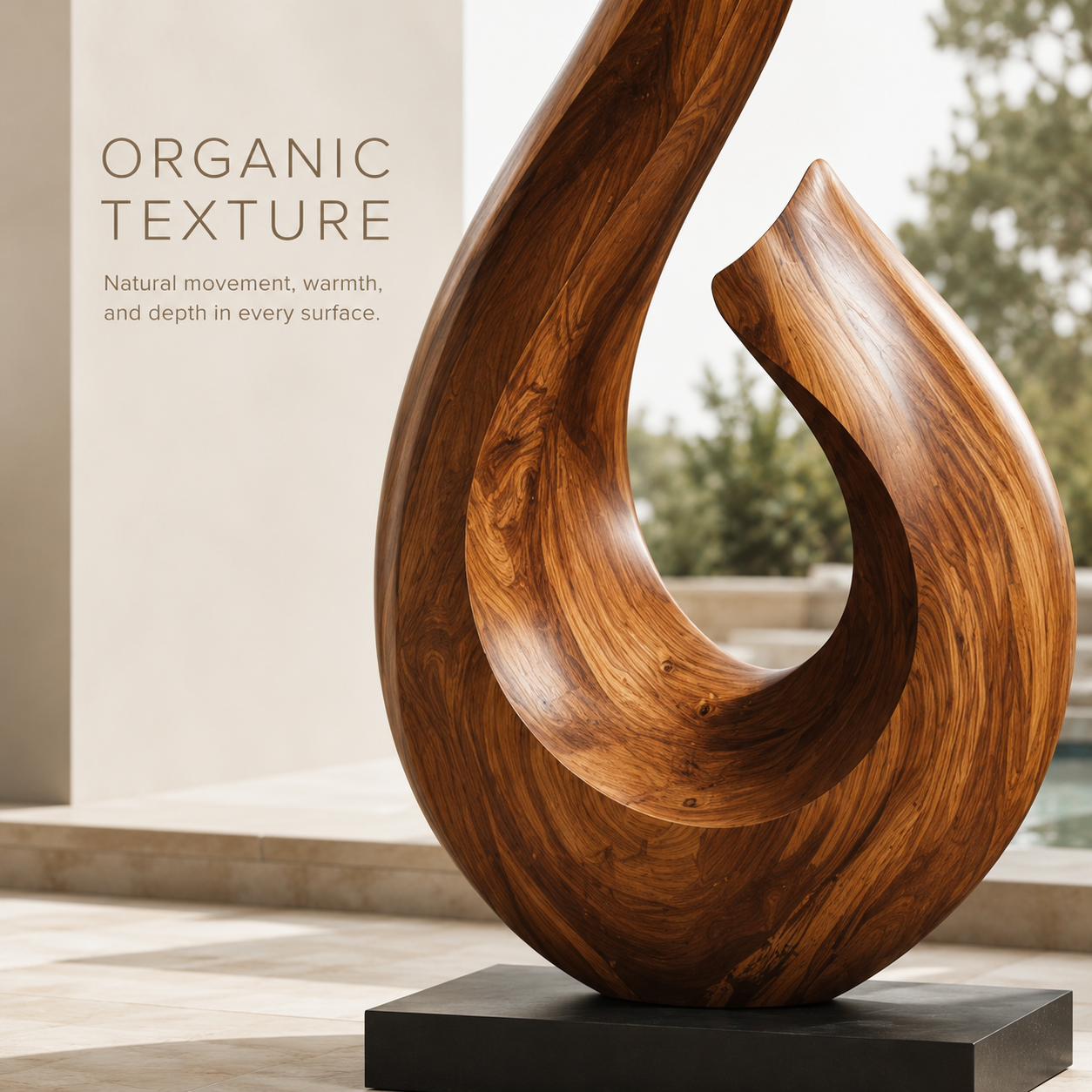 Rustic Brielle Sculptural Accent Object - Design 063 - product image 05