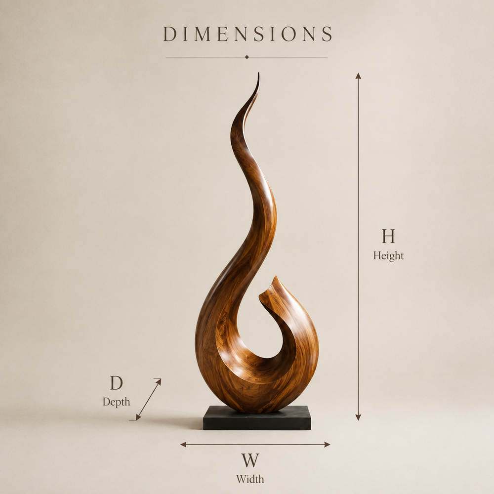 Rustic Brielle Sculptural Accent Object - Design 063 - product image 08