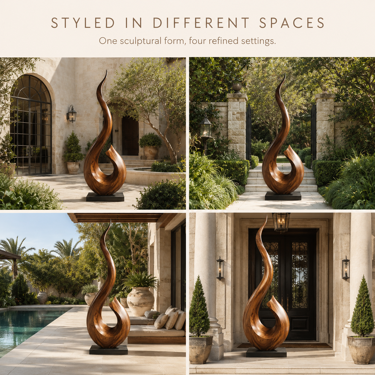 Rustic Brielle Sculptural Accent Object - Design 063 - product image 10