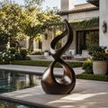 Rustic Mira Organic Table Sculpture - Design 065 - main view