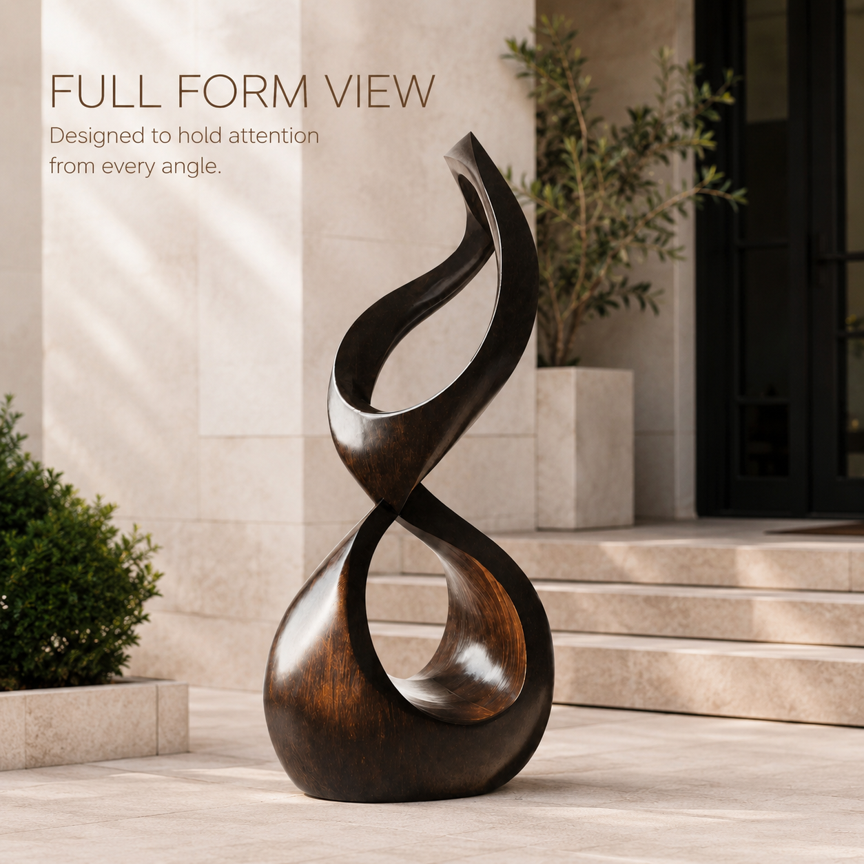 Rustic Mira Organic Table Sculpture - Design 065 - product image 03