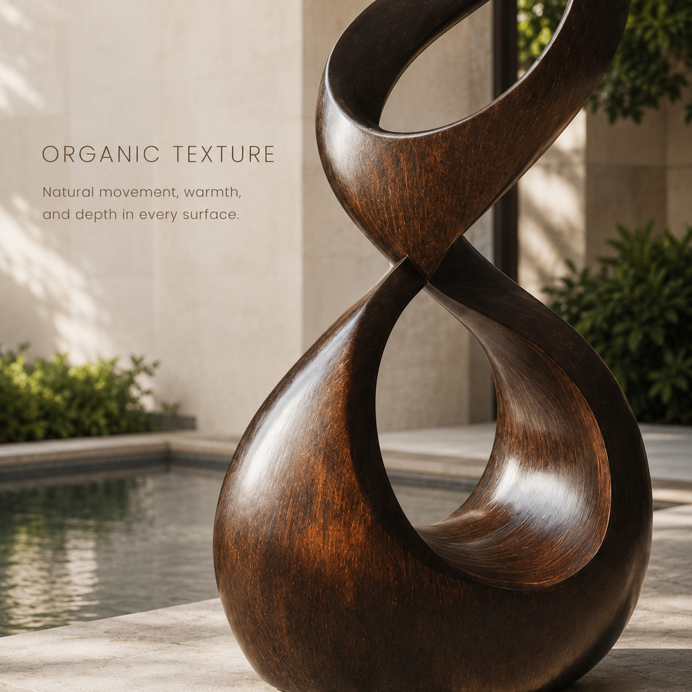 Rustic Mira Organic Table Sculpture - Design 065 - product image 05