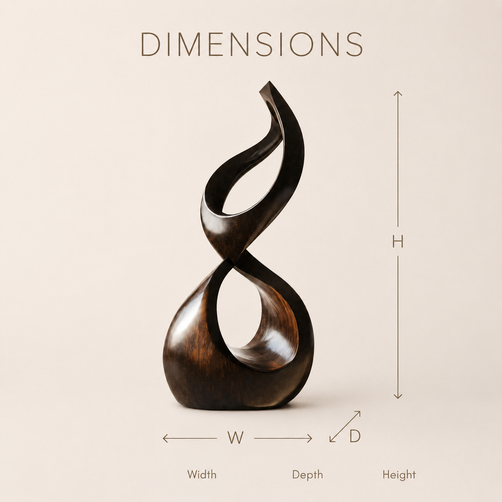 Rustic Mira Organic Table Sculpture - Design 065 - product image 08
