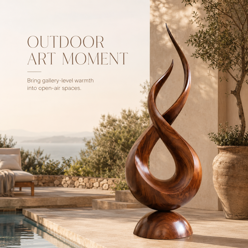 Rustic Calder Sculptural Decor Object - Design 066 - product image 07