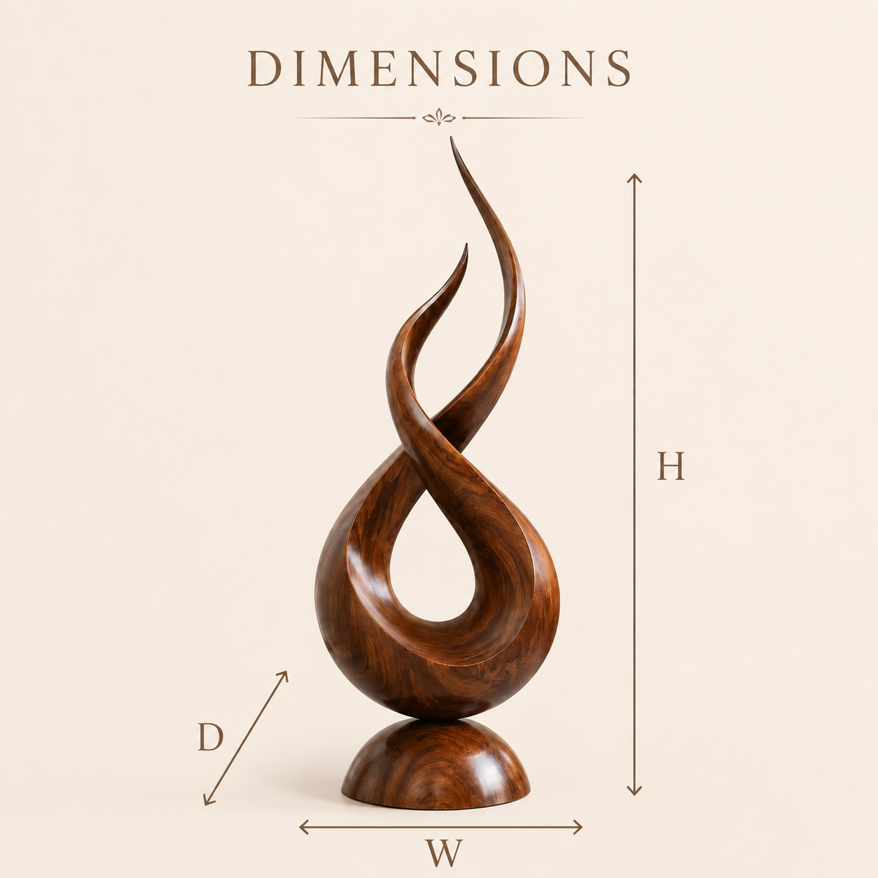 Rustic Calder Sculptural Decor Object - Design 066 - product image 08