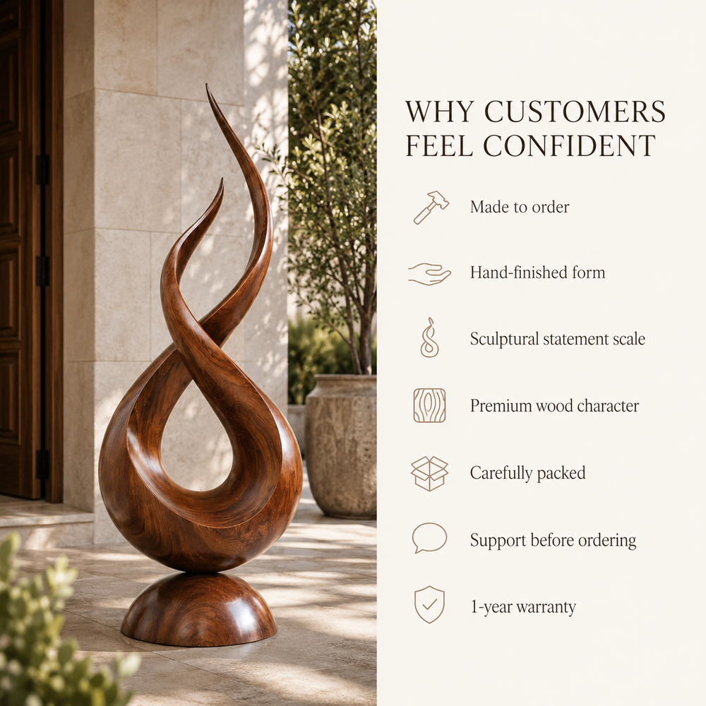 Rustic Calder Sculptural Decor Object - Design 066 - product image 09