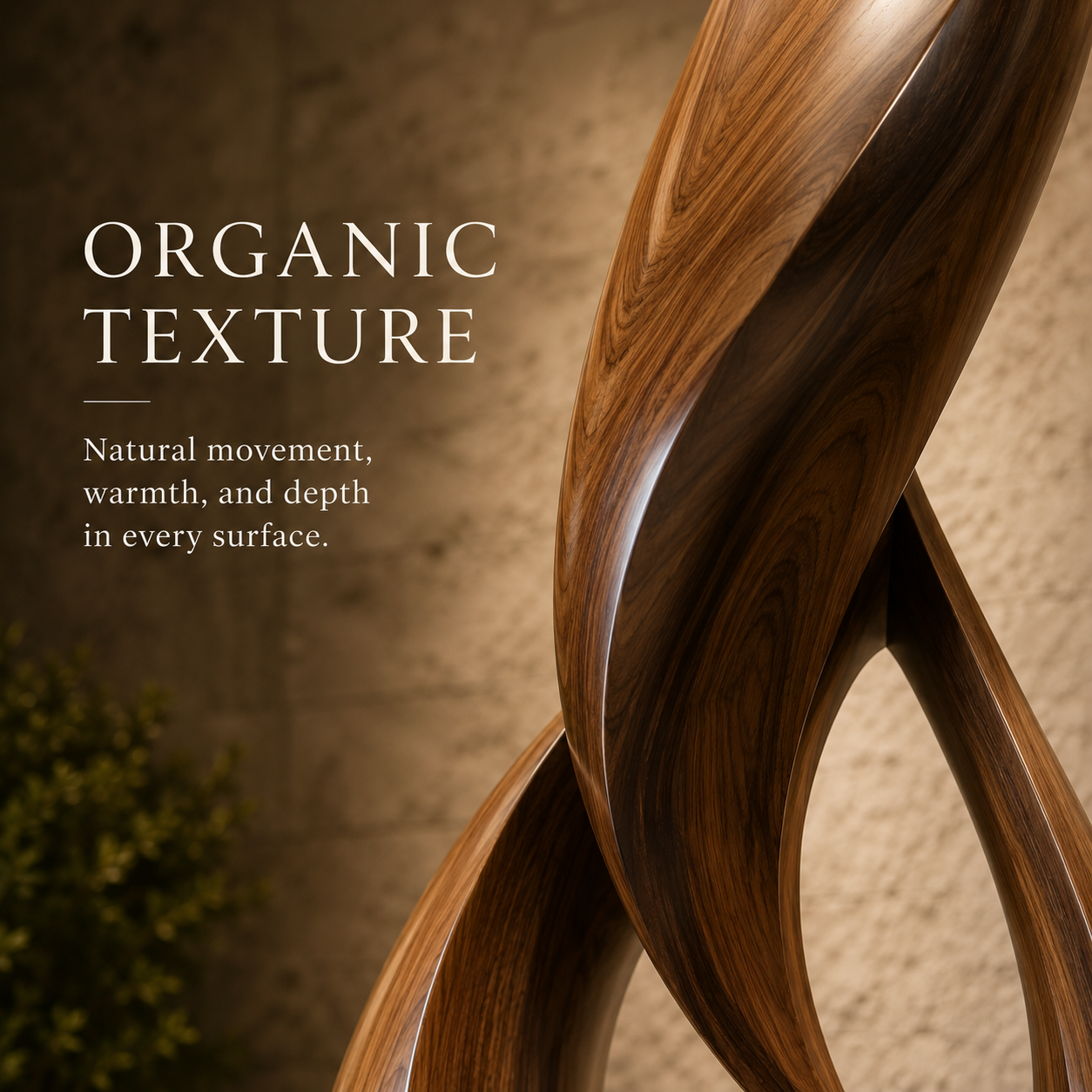 Rustic Soren Carved Abstract Sculpture - Design 067 - product image 05