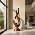 Rustic Elara Organic Form Sculpture - Design 068 - main view